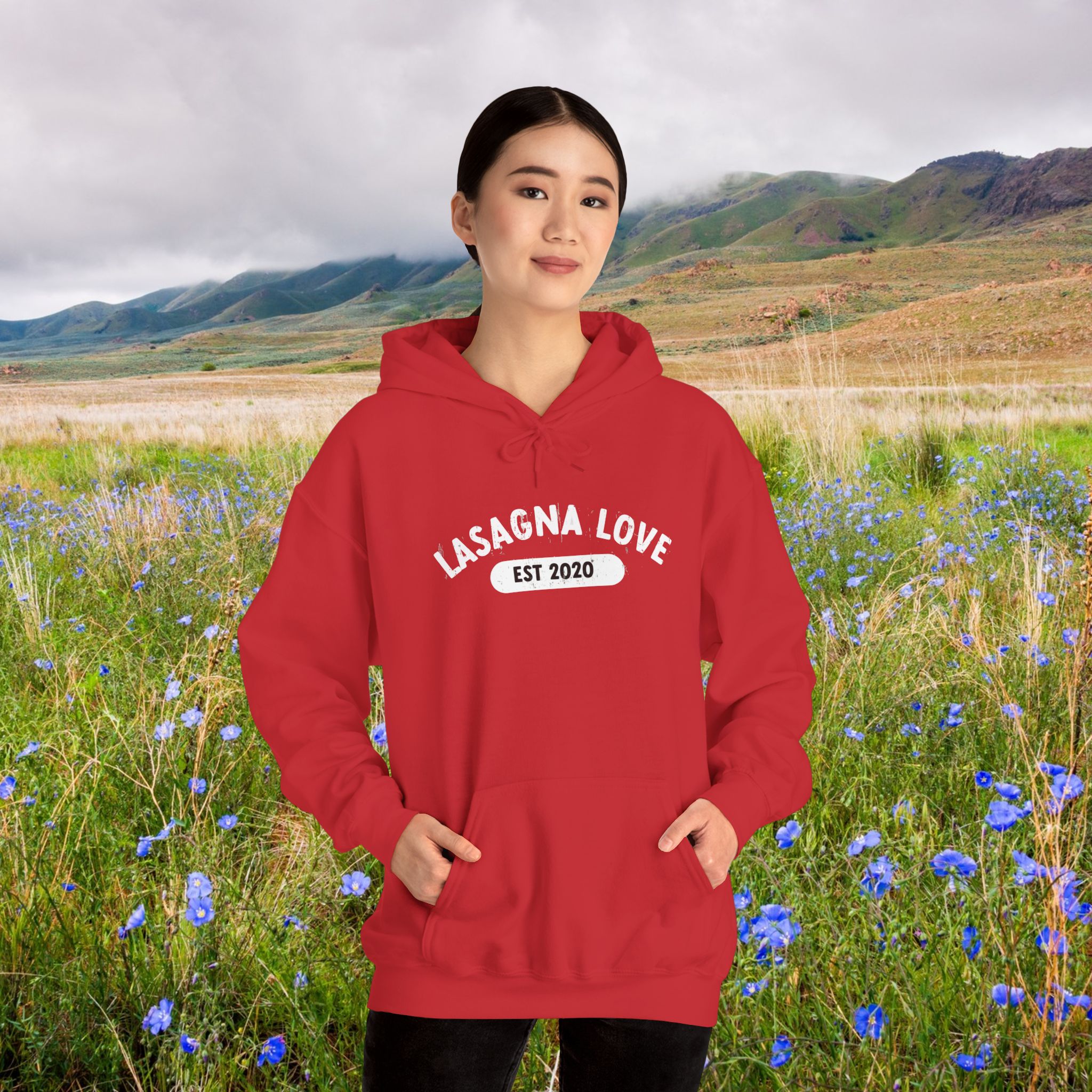 Timeless Comfort, Endless Kindness ๐๐ โ Lasagna Love Unisex Hoodie - Image 2