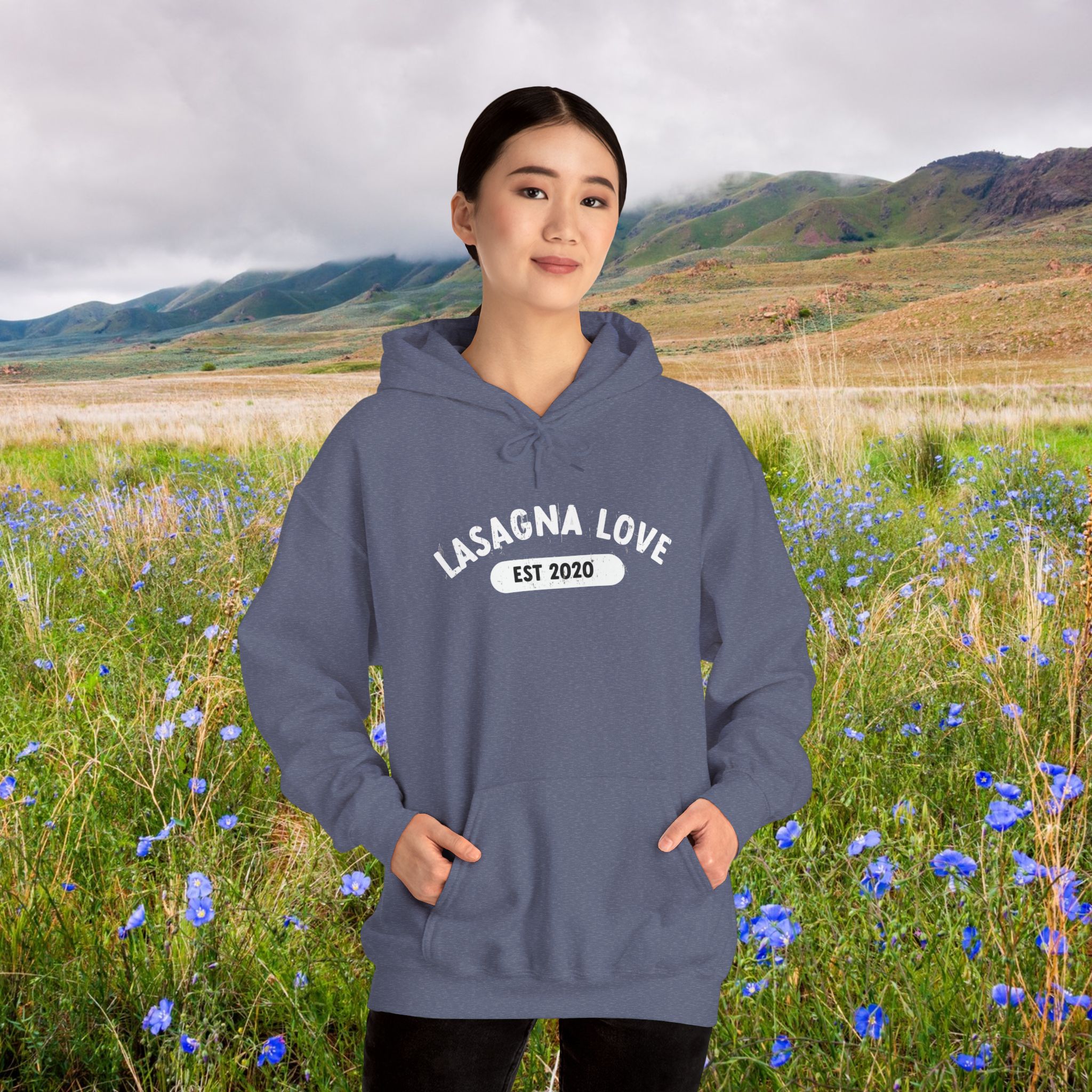 Timeless Comfort, Endless Kindness ๐๐ โ Lasagna Love Unisex Hoodie - Image 3