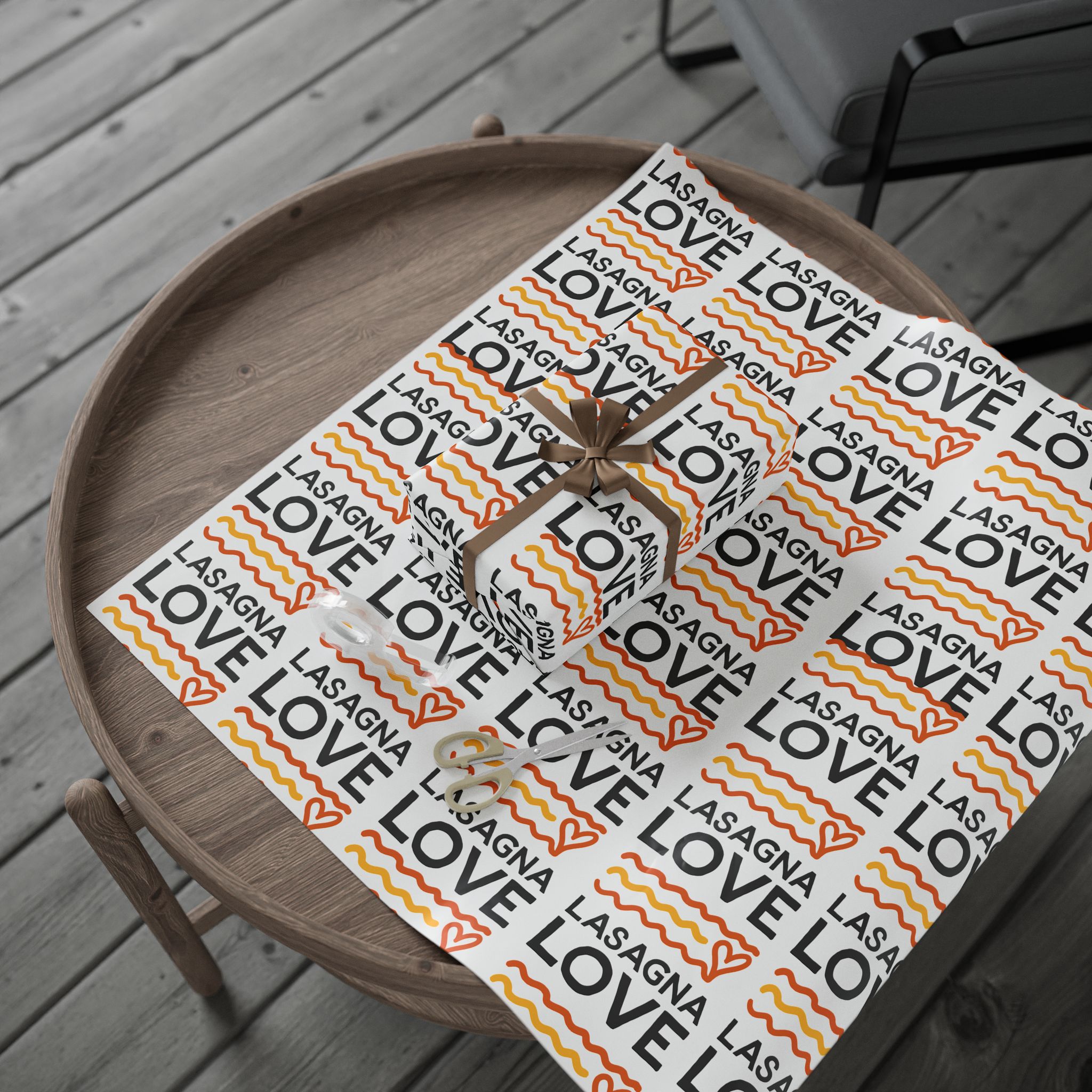 Wrap the Season in Kindness ππ β Limited Edition Lasagna Love Gift Wrap 30 x 36 Sheet - Image 4