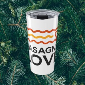 💛 Kindness on the Go — Lasagna Love 20oz Tumbler ☕️🍝