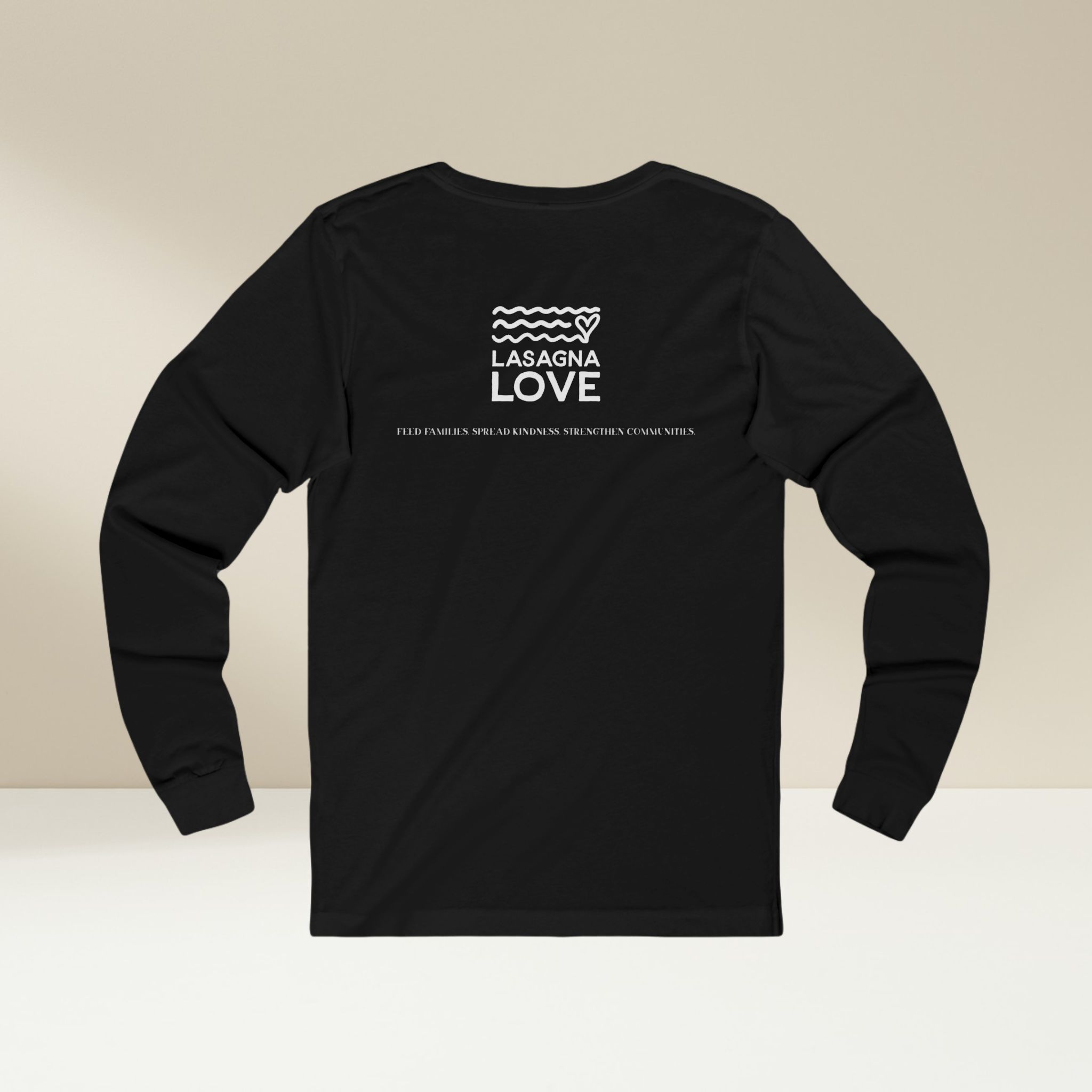 Thatβs Amore π€π Unisex Long Sleeve Tee β Logo on Back | Lasagna Love - Image 4