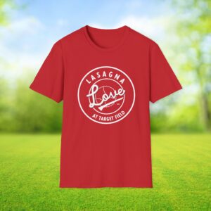 🧡⚾ Unisex Lasagna Love at Target Field – Community Day Shirt (2026 Ballpark Tour Edition) 🍝✨