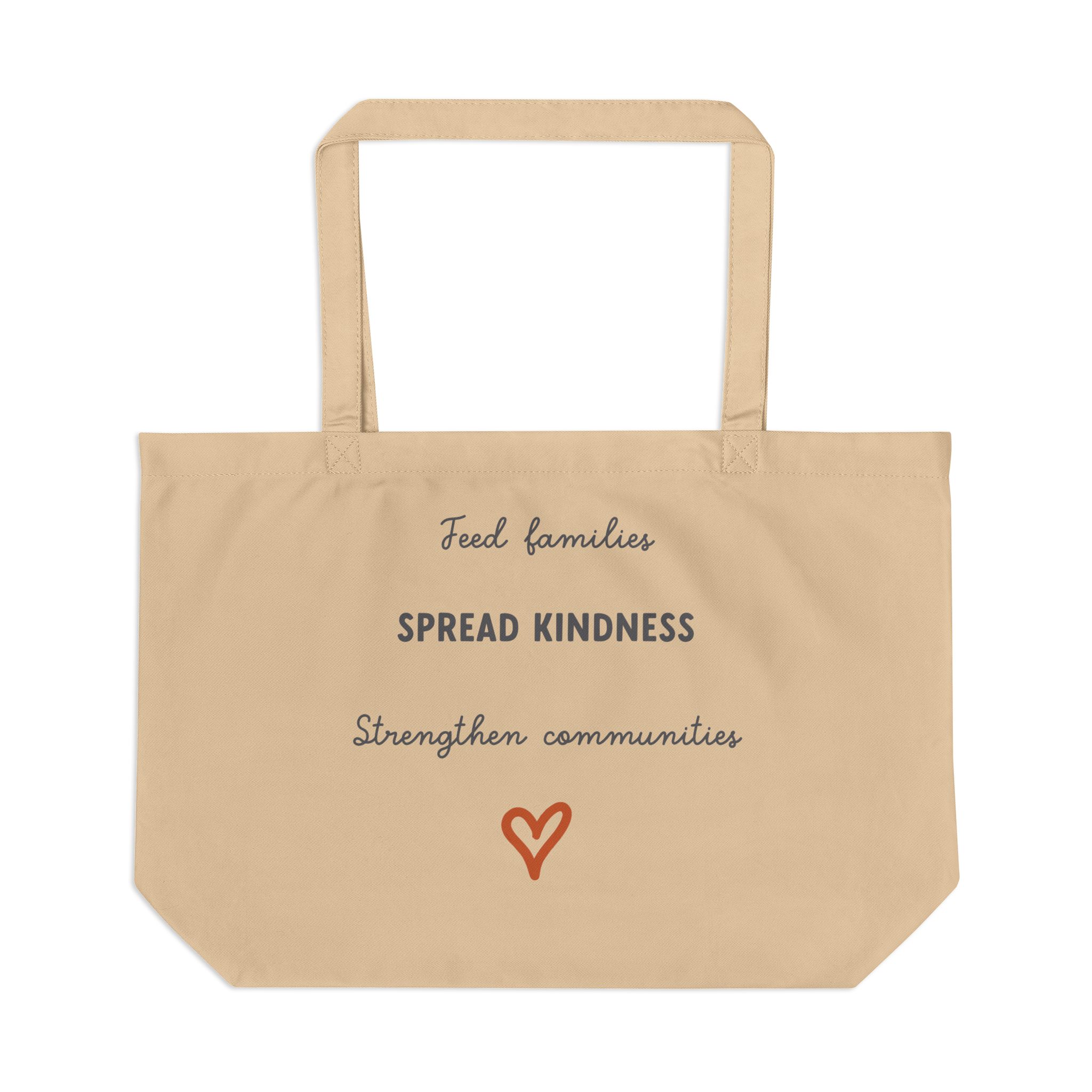 National Lasagna Day 2026 Tote Bag | Opening Doors Together | Lasagna Love Eco Tote | Feed Families Spread Kindness - Image 2