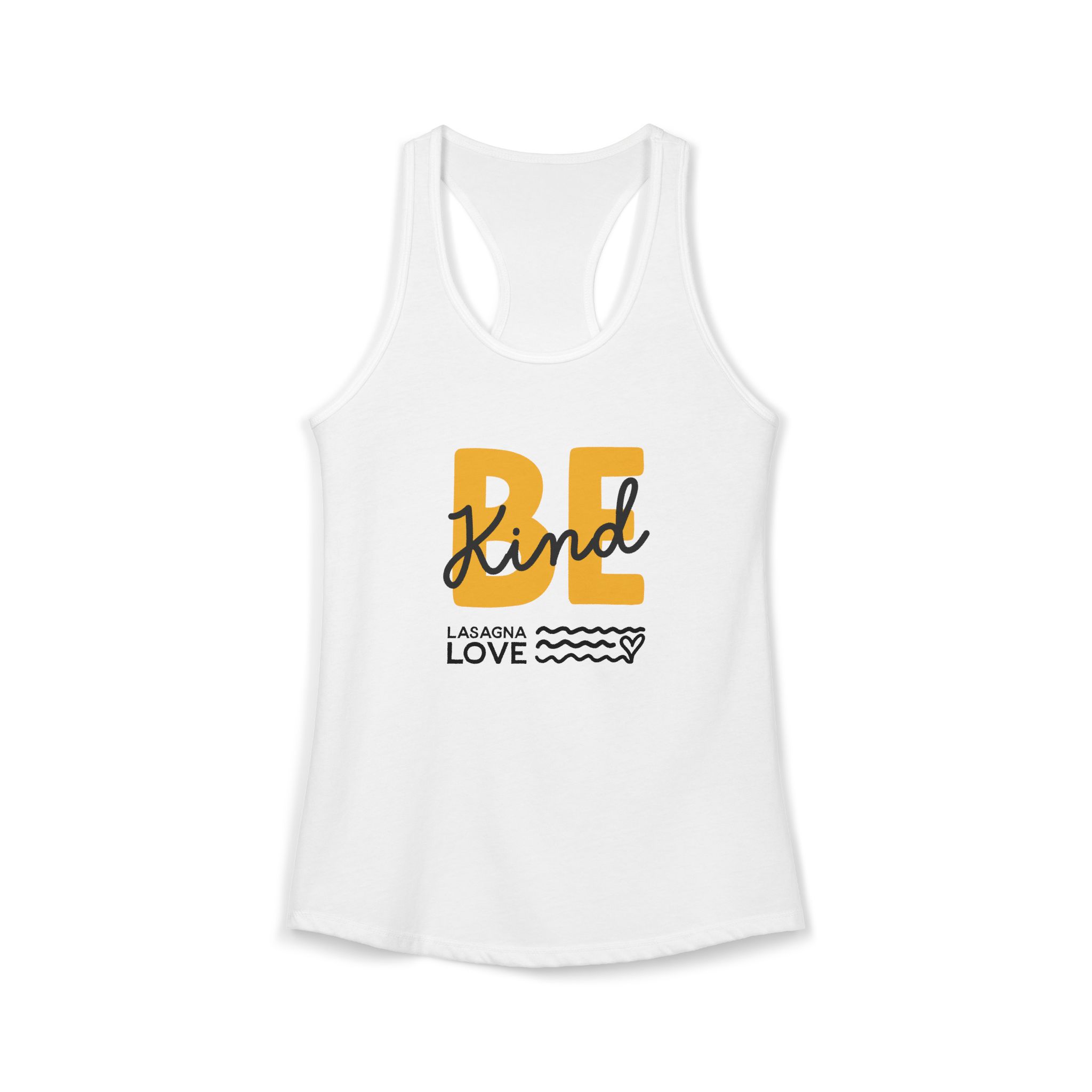 🧡 Be Kind. Give Back. Tank It Forward. 💪✨ Women’s Racerback Tank - Image 3