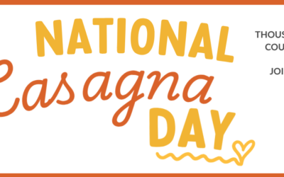 National Lasagna Day Celebrates a Growing Movement of Neighbors Bringing Hope Home