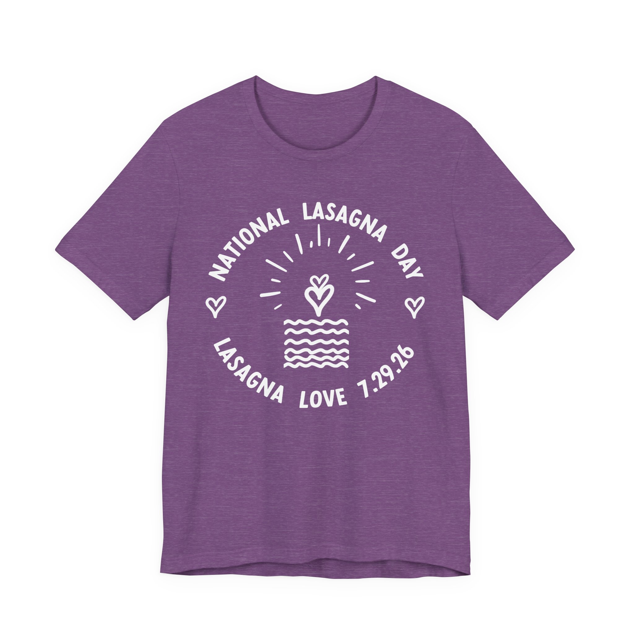 ❤️ National Lasagna Day 2026 Unisex Celebration Tee 🍝 - Image 16