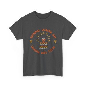 Unisex National Lasagna Day Heavy Cotton Tee