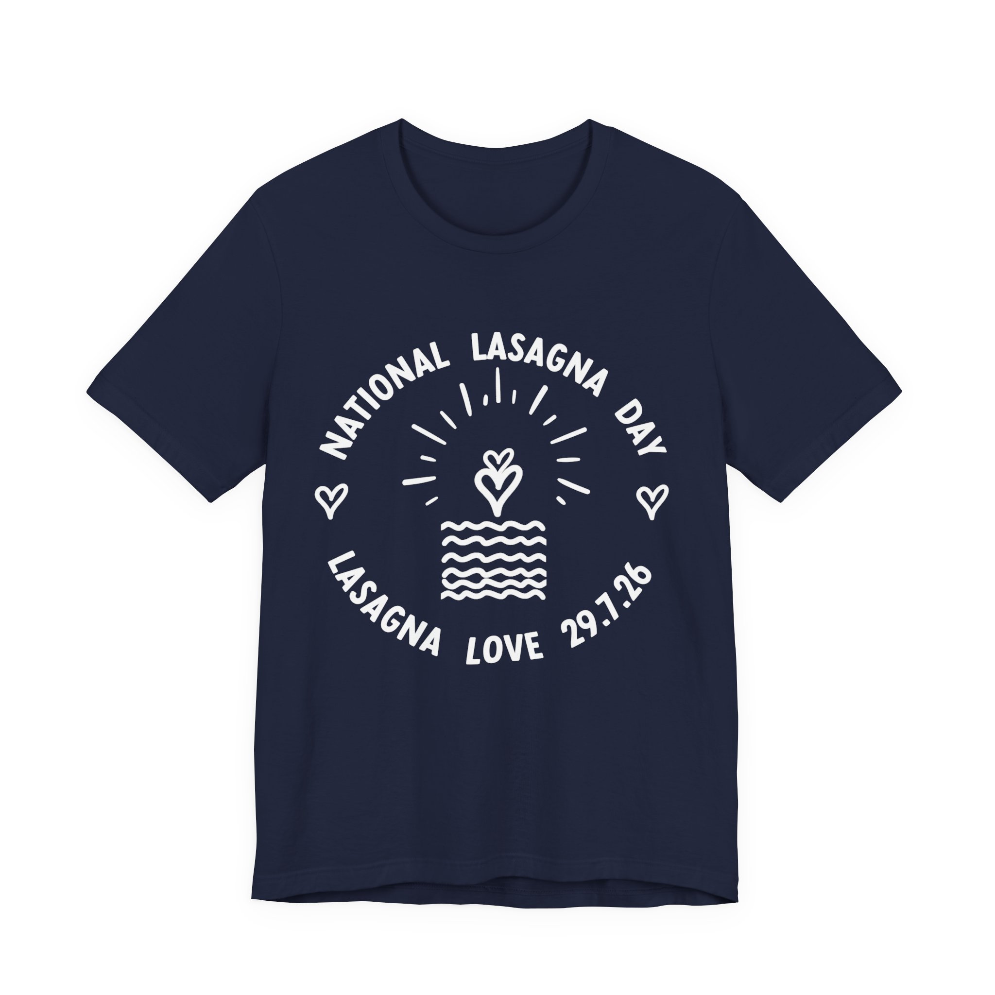 🇦🇺 National Lasagna Day 2026 Unisex Celebration Tee | Australia Residents ❤️ - Image 7