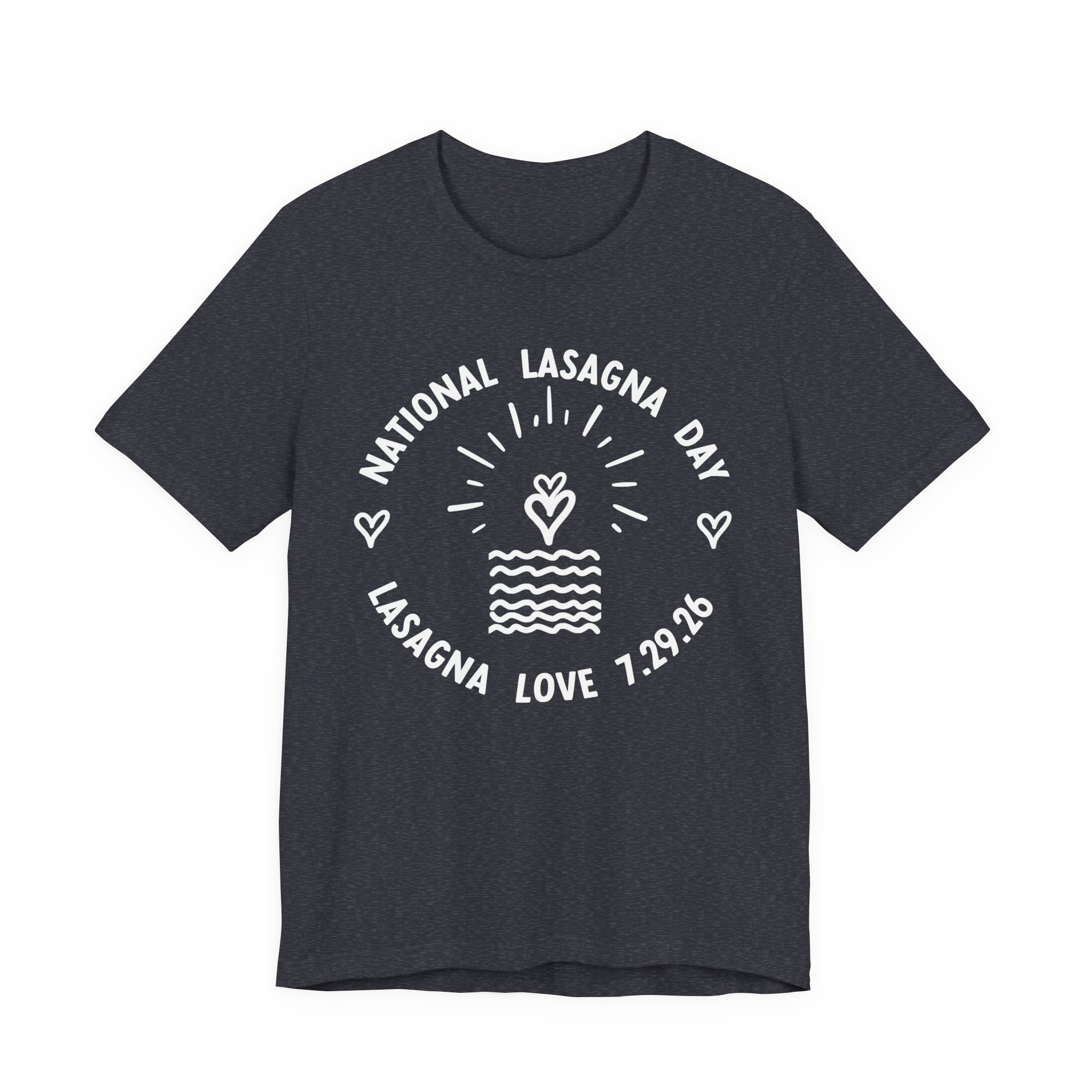 ❤️ National Lasagna Day 2026 Unisex Celebration Tee 🍝 - Image 13