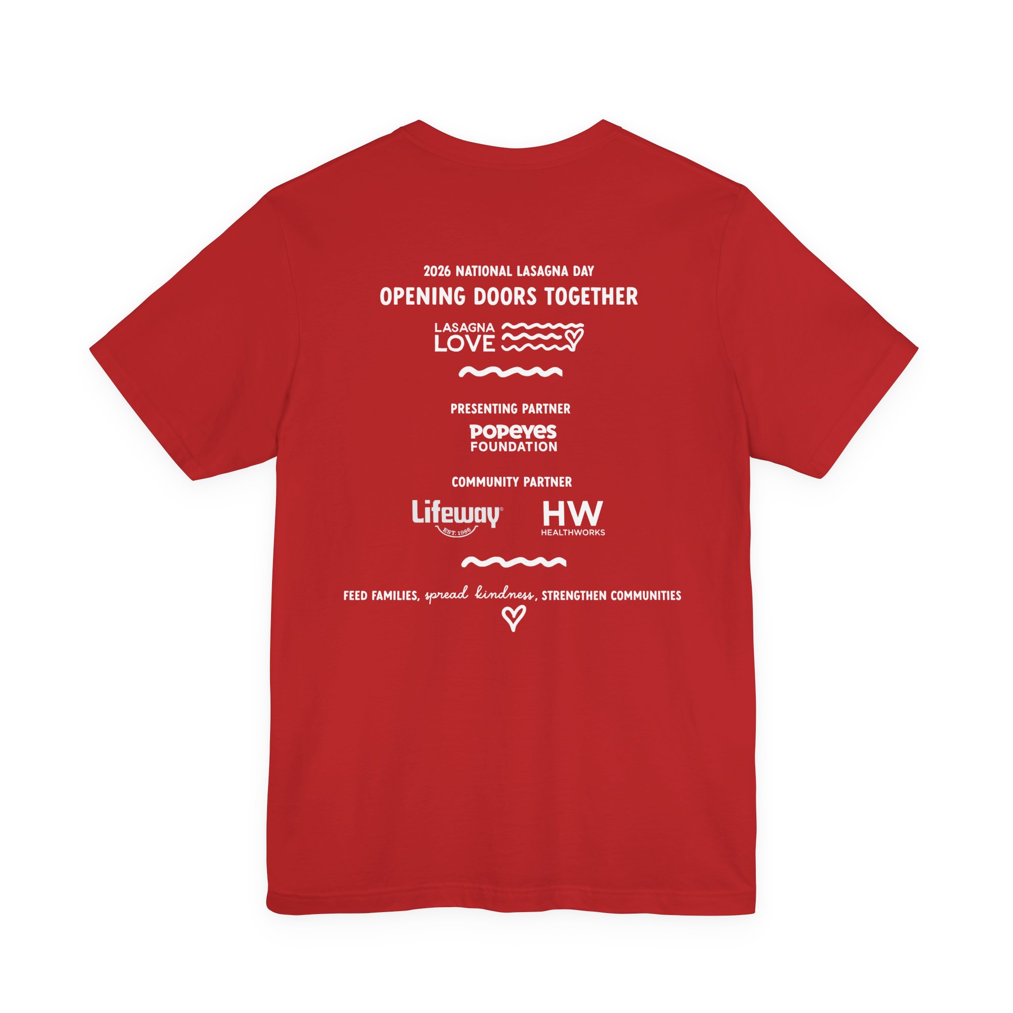 ❤️ National Lasagna Day 2026 Unisex Celebration Tee 🍝 - Image 20