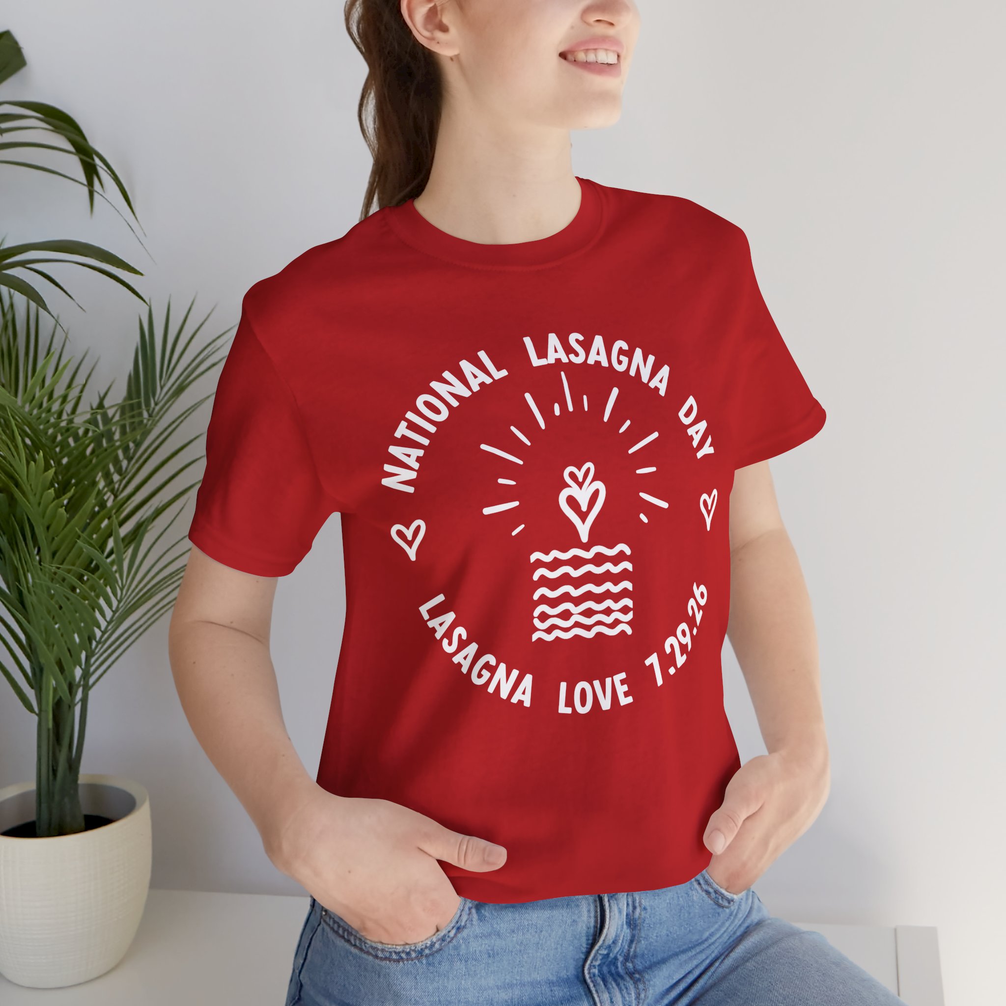 ❤️ National Lasagna Day 2026 Unisex Celebration Tee 🍝 - Image 21