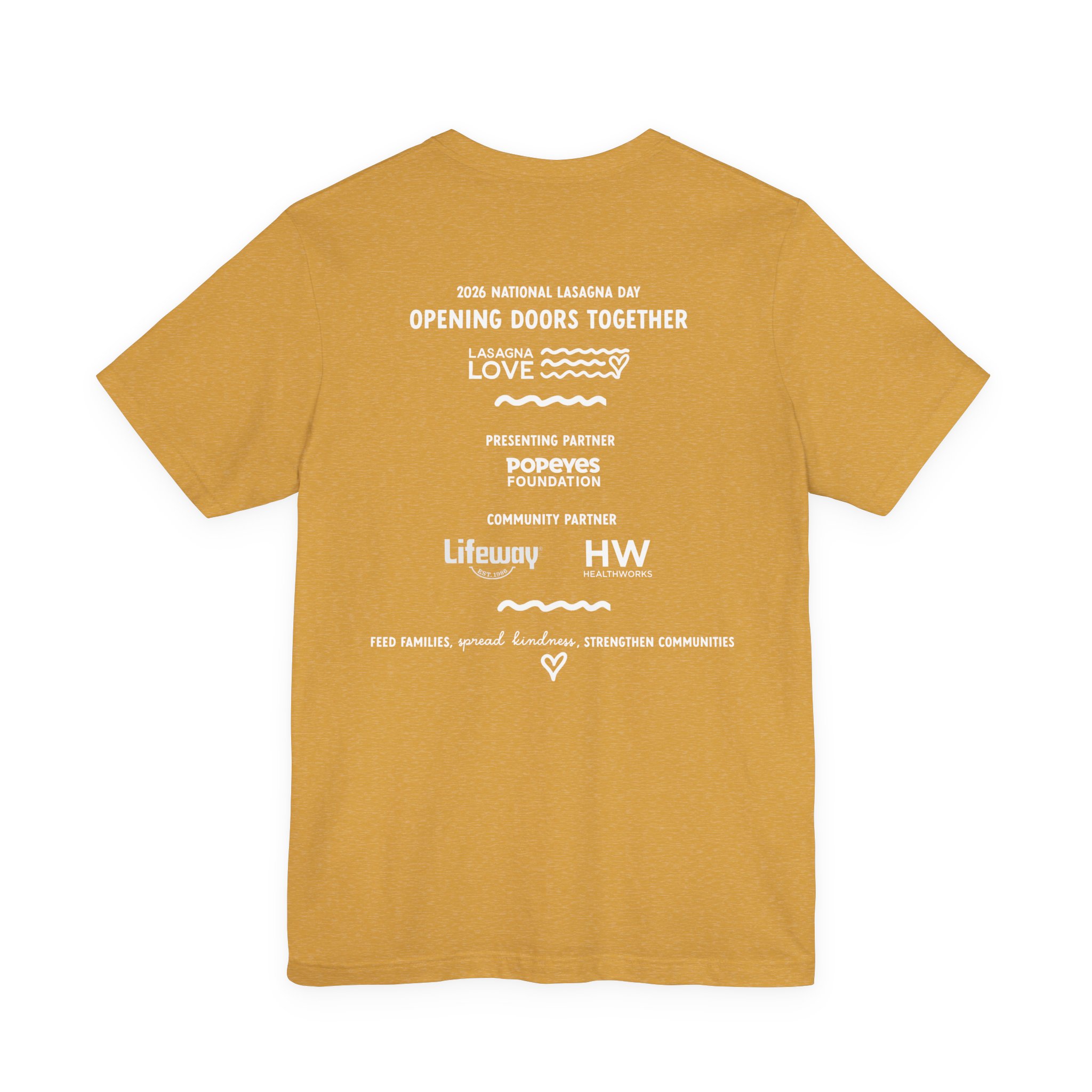 ❤️ National Lasagna Day 2026 Unisex Celebration Tee 🍝 - Image 8