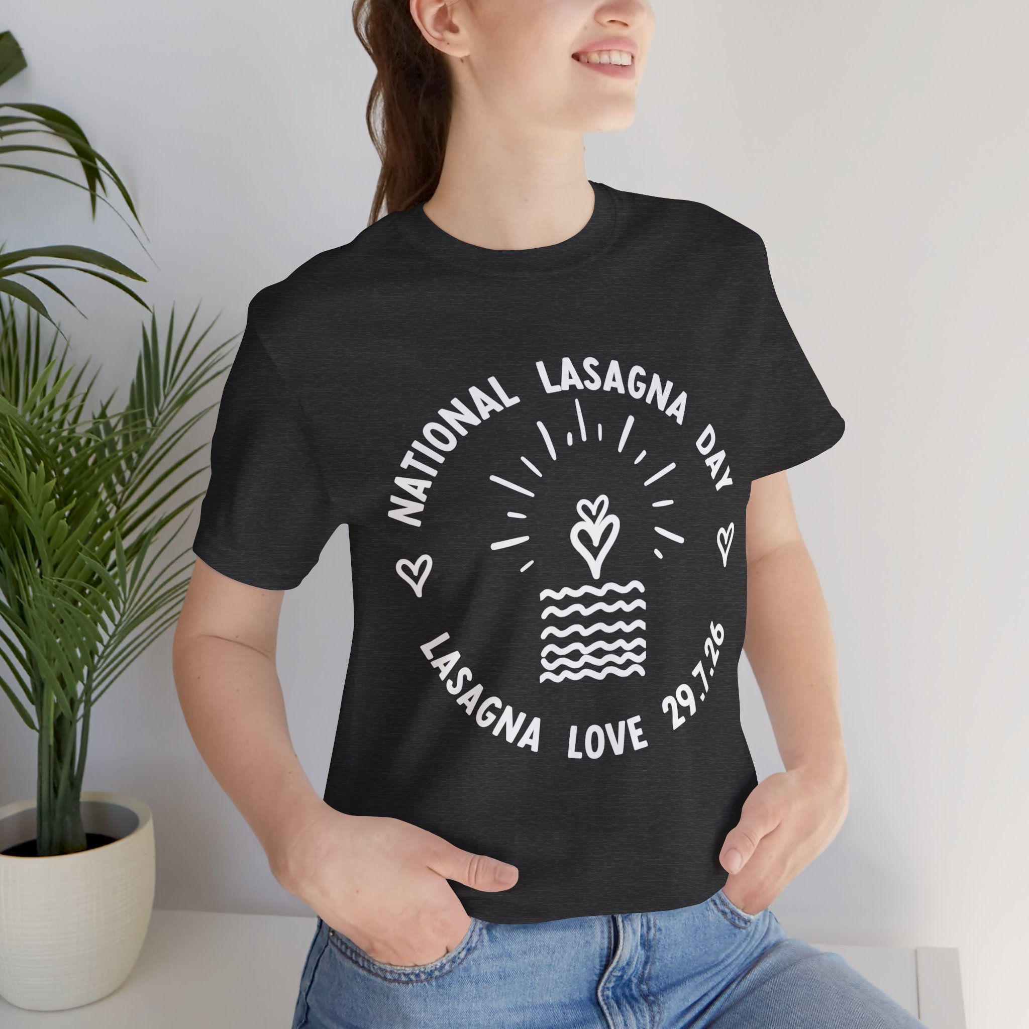 🇦🇺 National Lasagna Day 2026 Unisex Celebration Tee | Australia Residents ❤️ - Image 6