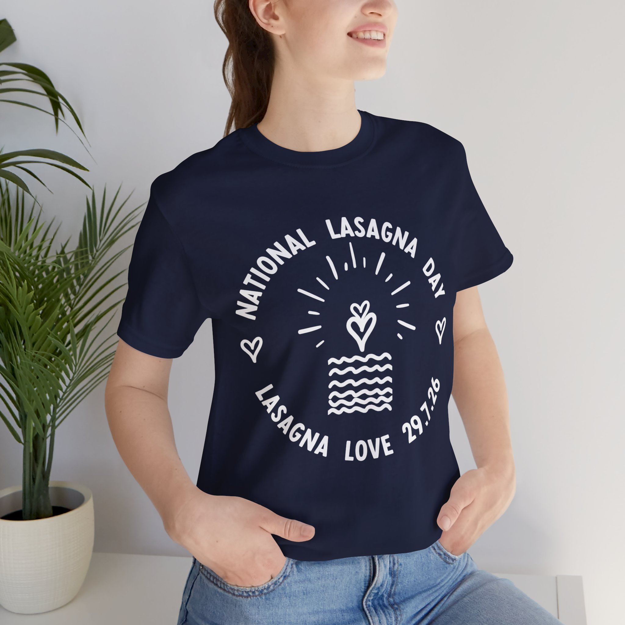 🇦🇺 National Lasagna Day 2026 Unisex Celebration Tee | Australia Residents ❤️ - Image 9