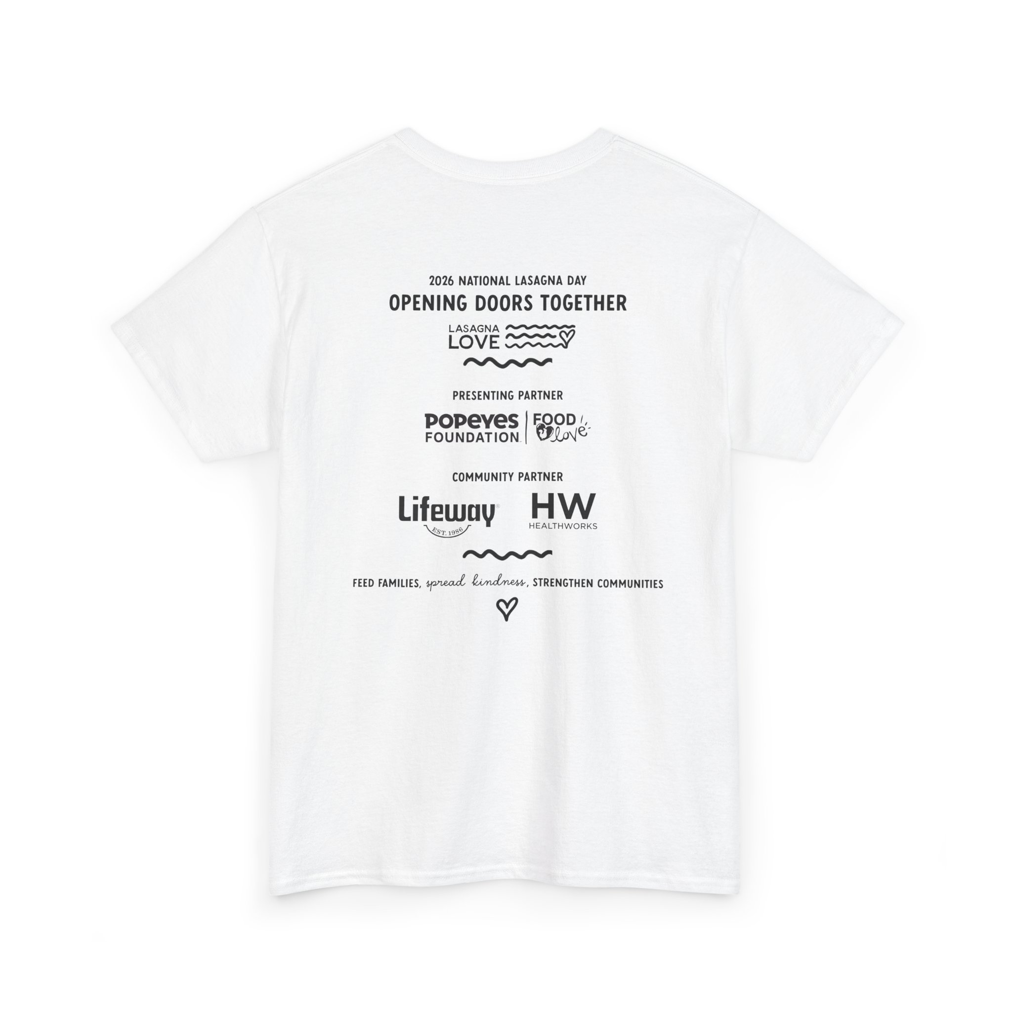 Unisex National Lasagna Day Heavy Cotton Tee - Image 4