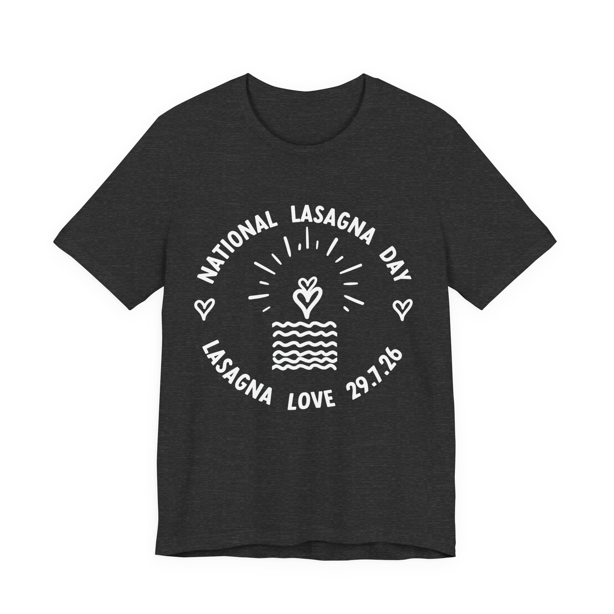 🇦🇺 National Lasagna Day 2026 Unisex Celebration Tee | Australia Residents ❤️ - Image 4