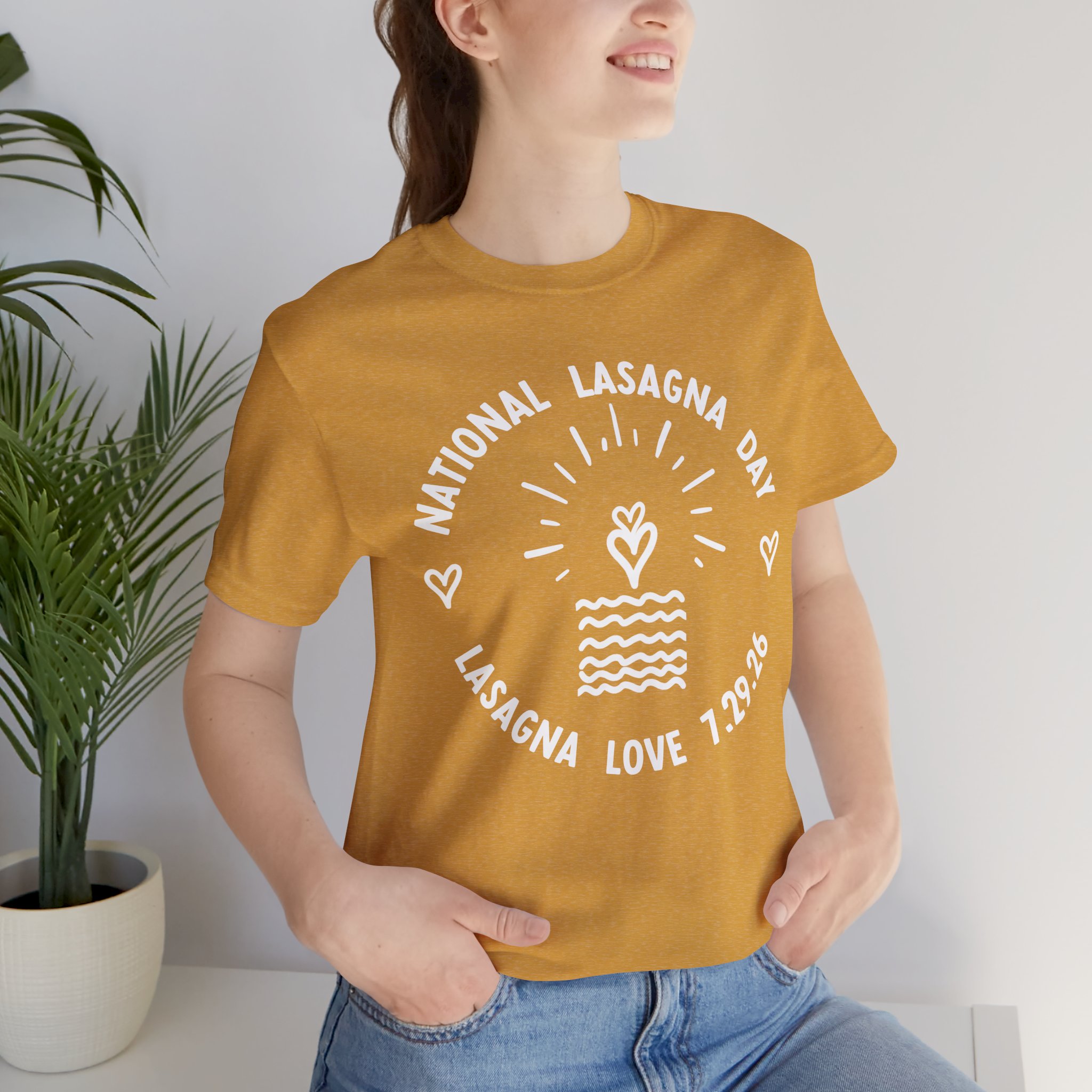 ❤️ National Lasagna Day 2026 Unisex Celebration Tee 🍝 - Image 9