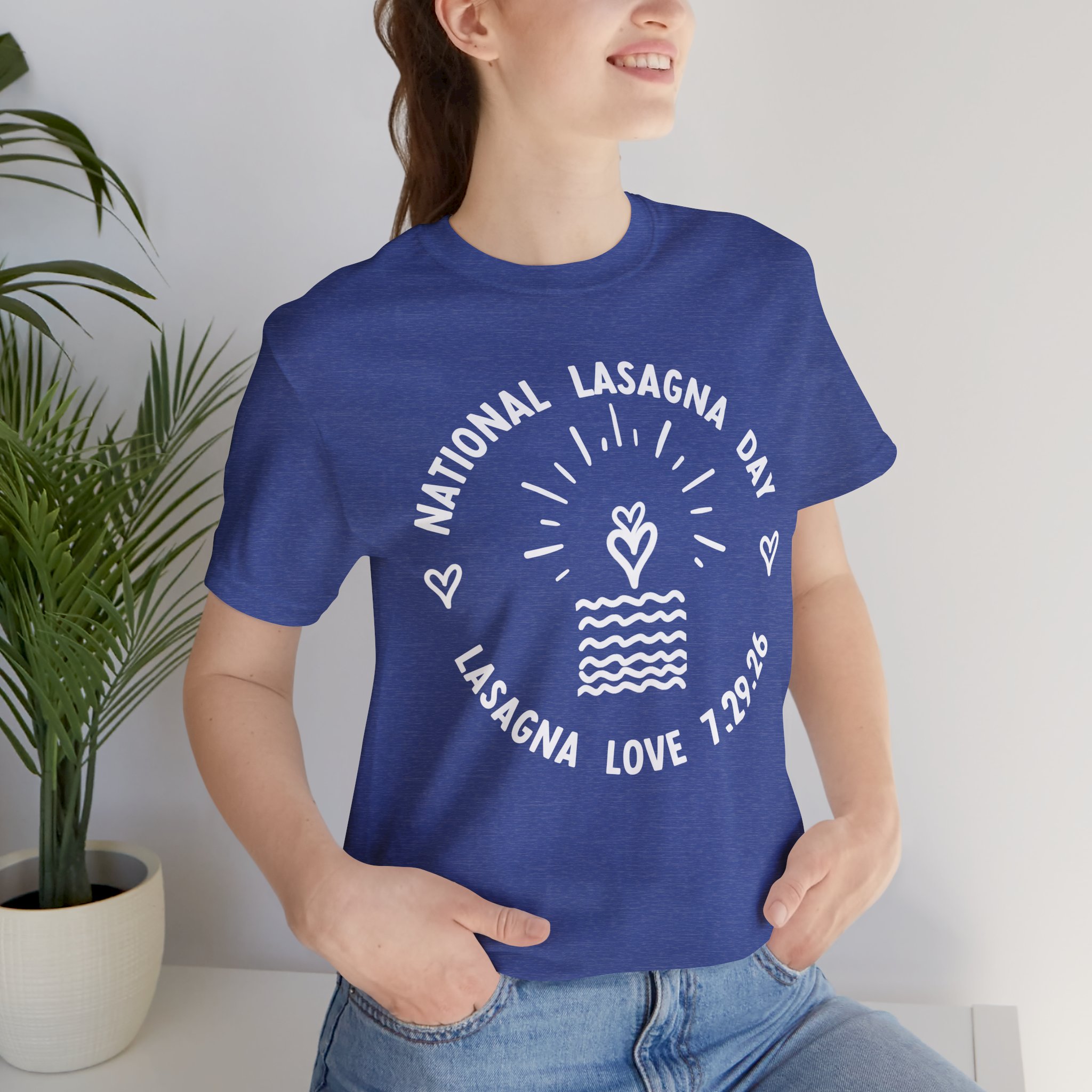 ❤️ National Lasagna Day 2026 Unisex Celebration Tee 🍝 - Image 12