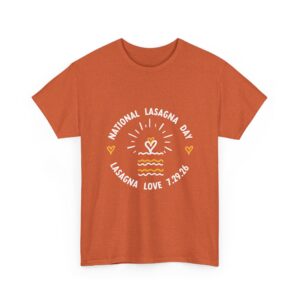 Unisex National Lasagna Day Heavy Cotton Tee