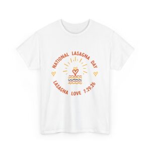 Unisex National Lasagna Day Heavy Cotton Tee
