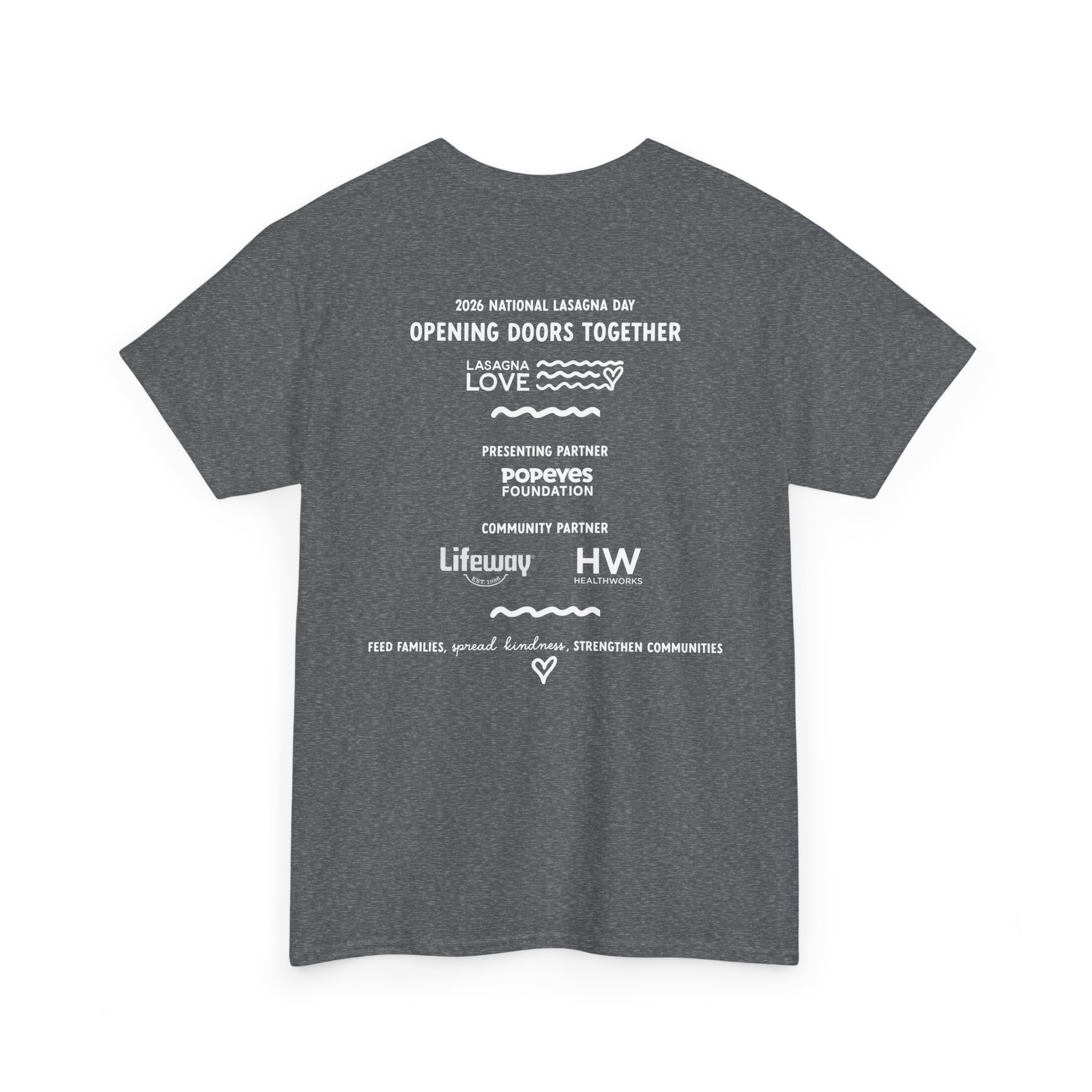 Unisex National Lasagna Day Heavy Cotton Tee - Image 4