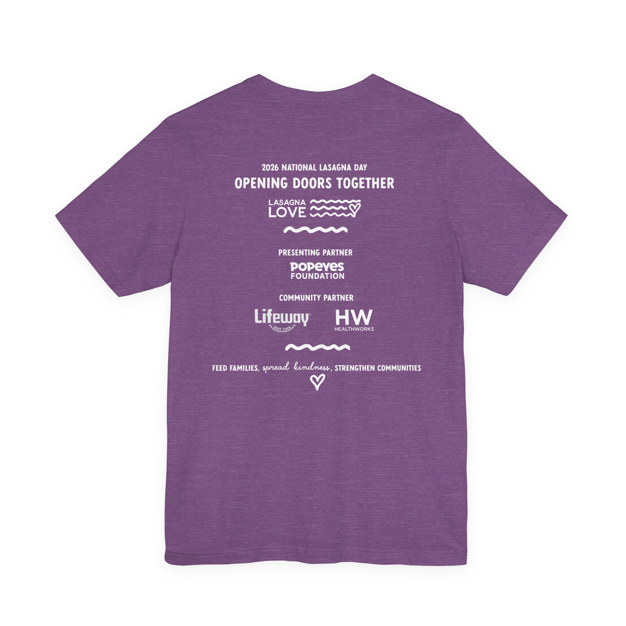 ❤️ National Lasagna Day 2026 Unisex Celebration Tee 🍝 - Image 17